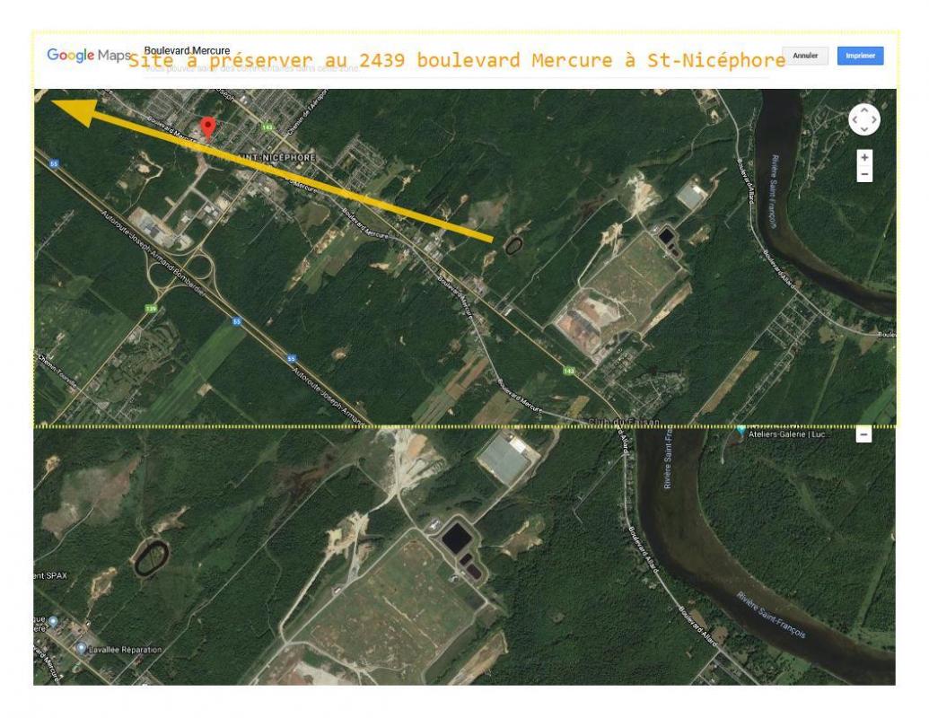 Possible glissement du aux sables mouvants
