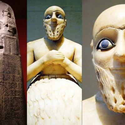 A law code stele of hammurabi blue eyed administrator