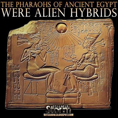 I the pharaohs of ancient egypt were alien hybrids