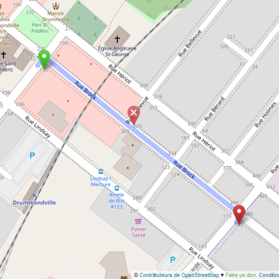 Itineraire bmx adrienne gagnon