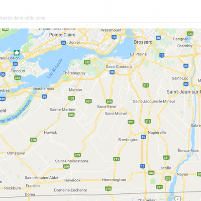 La rive sud de montreal