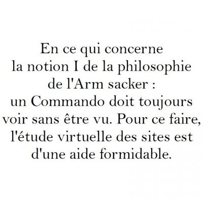 Arm sacker I mission