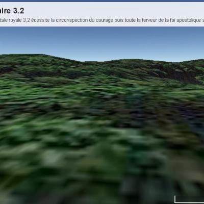 Oface colline de derriere le site sectaire