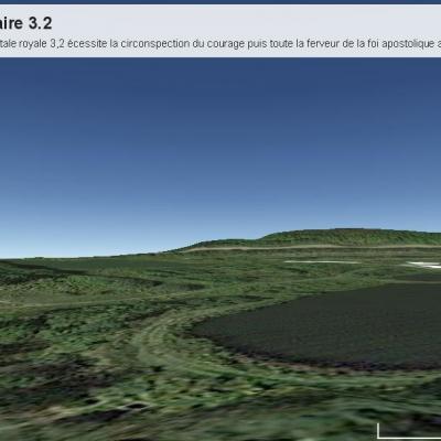 Point de vue vers la sortie du plateau