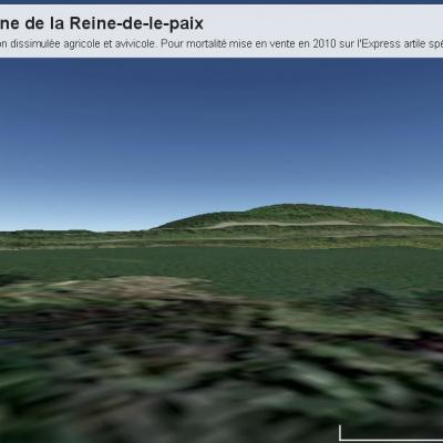 Proche site rituel face camp du retour ceremonial sacrficiel