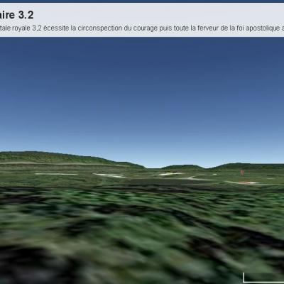 Proche site rituel point de vue du fond du site sectaire