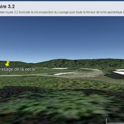 Route de chez denis piste d aterrissage de la secte d