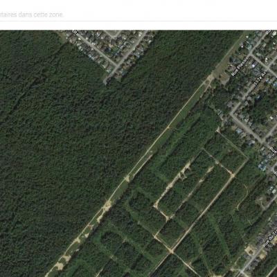 Sentier boise de la marconi