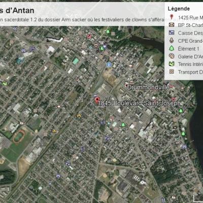 Triangle du reseau maiden b