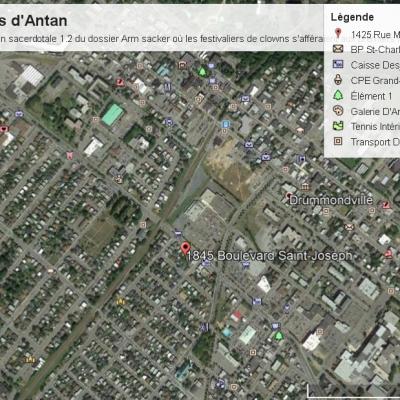 Triangle du reseau maiden d