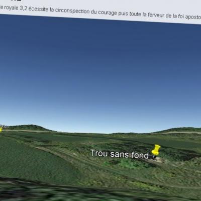 Trou d evacuation de la tour des 3 croix