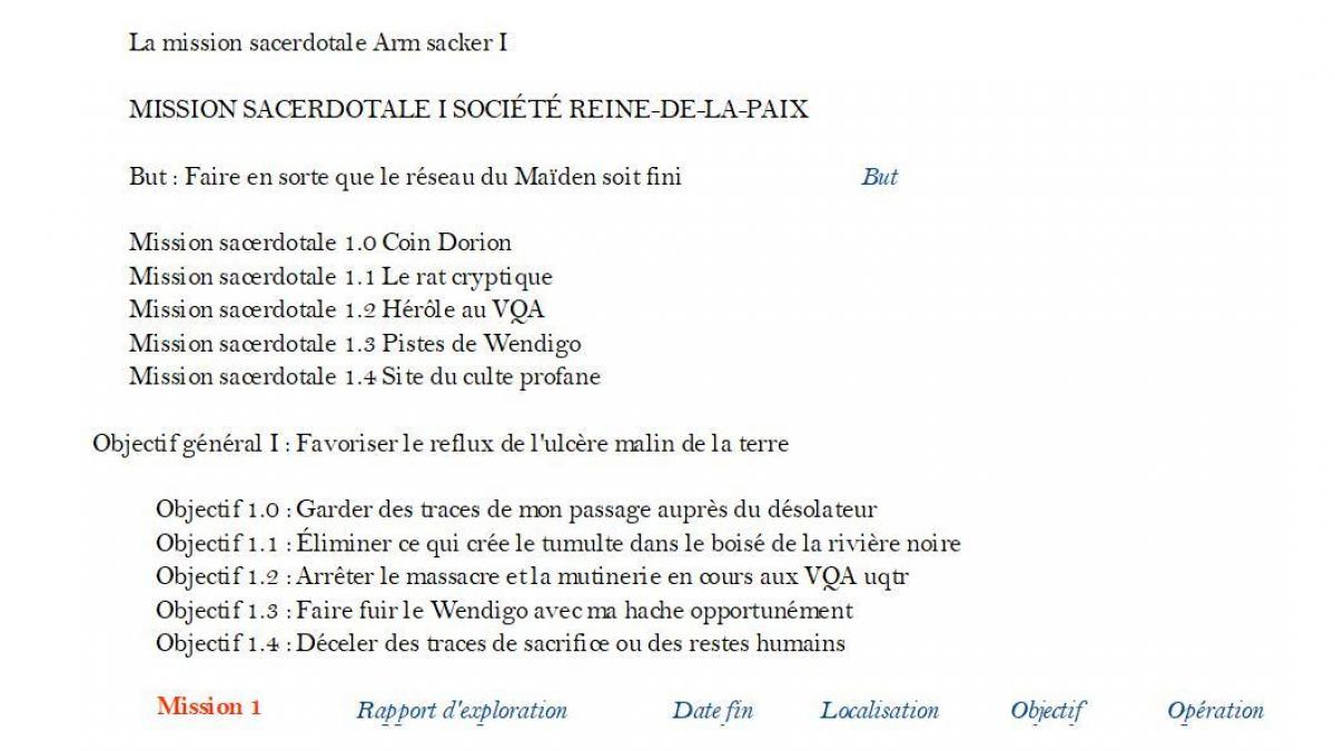 Arm sacker i mission