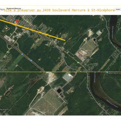 Possible glissement du aux sables mouvants