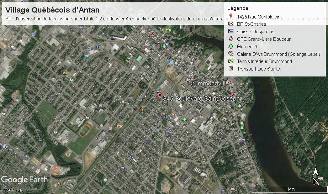 Triangle du reseau maiden b