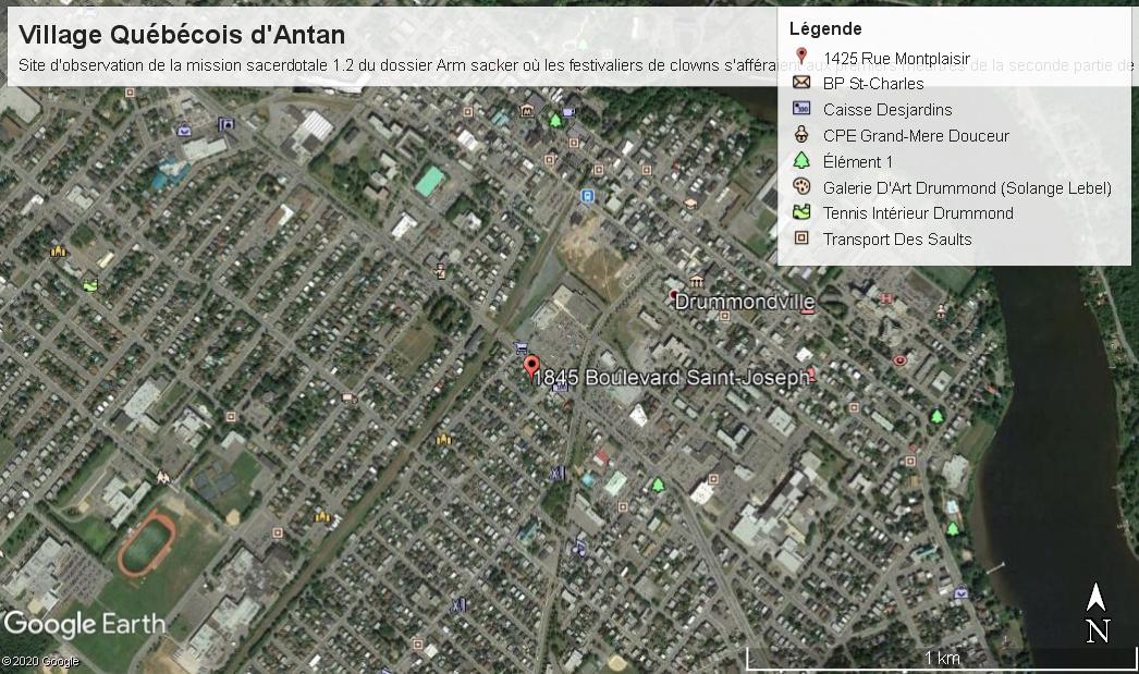 Triangle du reseau maiden c